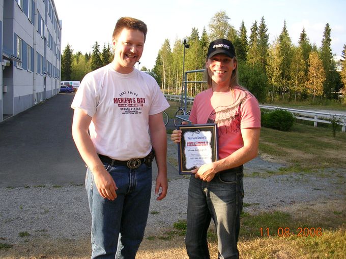 Ensimmäinen kunniajäsenemme Jorma Leitzinger 2006
