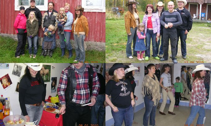 2010. Country kierroksella kävimme mm Merijärvellä Matin ja Jaanan + lasten luona sekä Suomussalmella Eskon ja Seijan luona. Sarin ja Jenkin yhteissynttäreitä kahden kuvan verran.